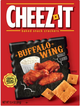 CHEEZ IT 'Buffalo Wing' Baked Snack Cracker 351 gr